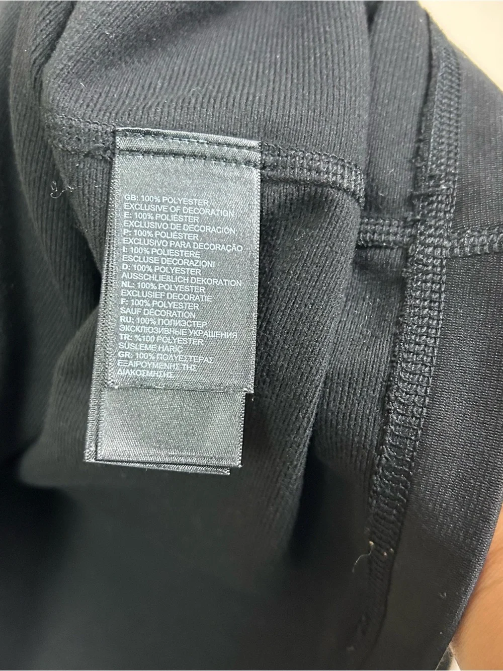 The North Face Black Quarter-Zip Pullover